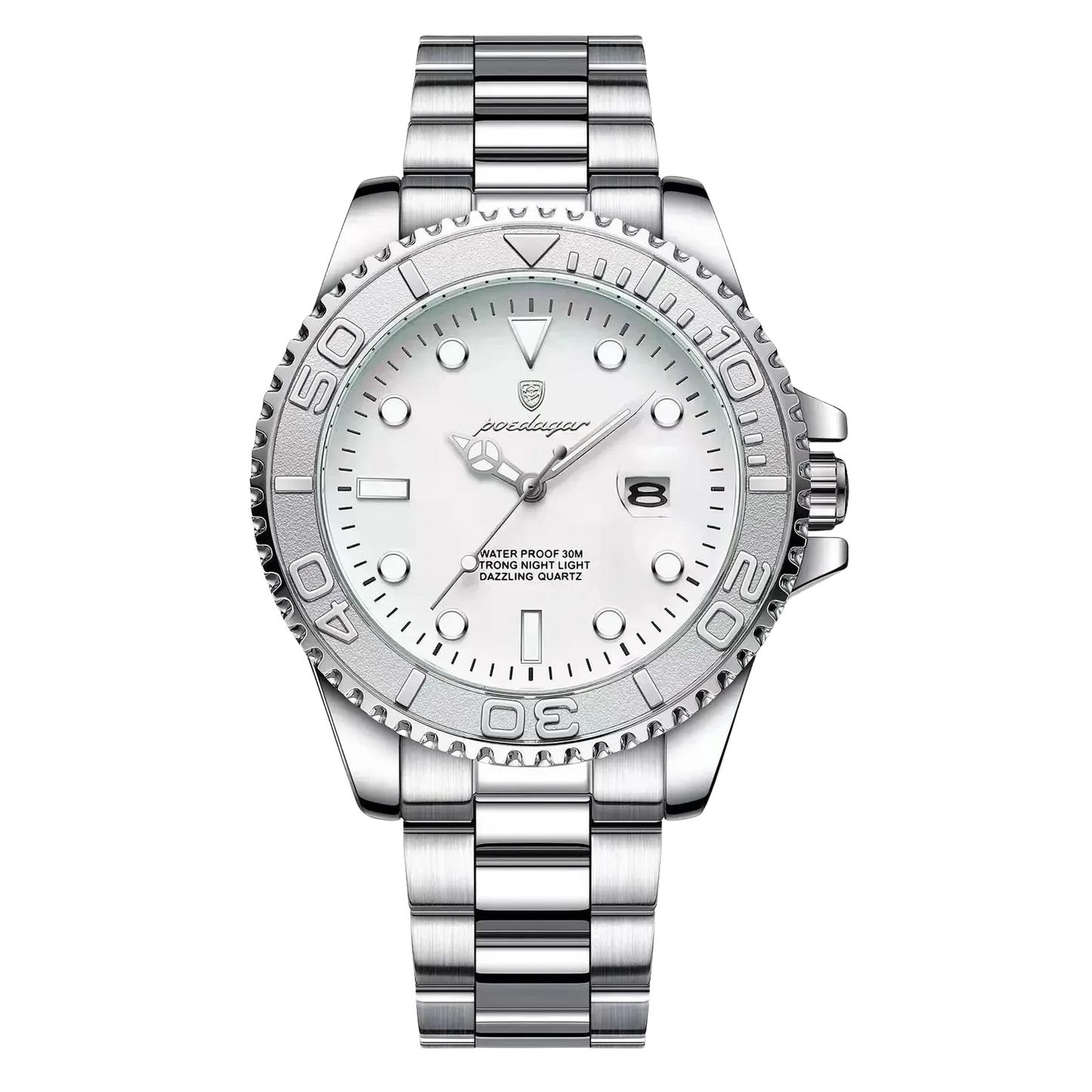 Regalia 43mm - Silver White